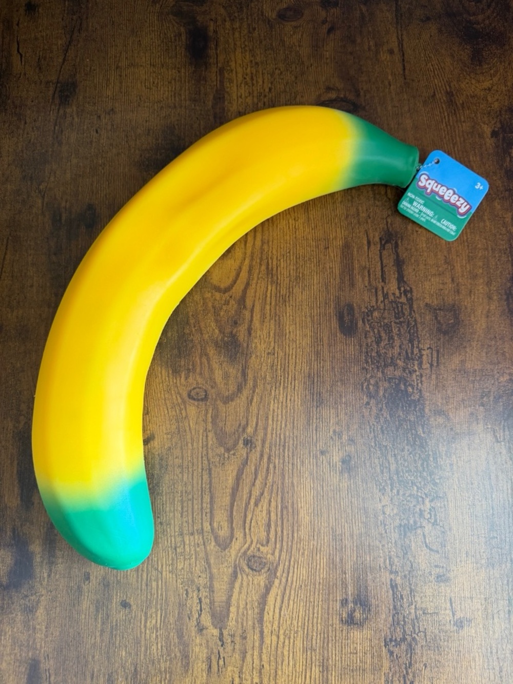Sunny Days Jumbo Banana Squishy – Viral Sensory Fidget Toy